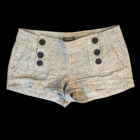 Express Pants - 6 button Express Shorts